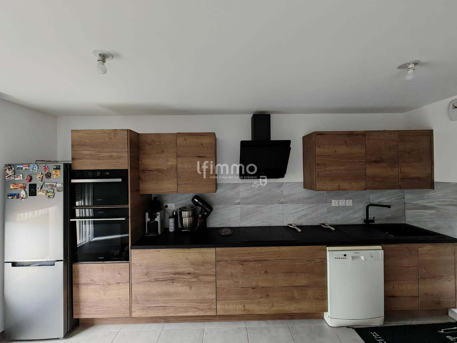 Appartement T3 en duplex à Miramas - Cuisine