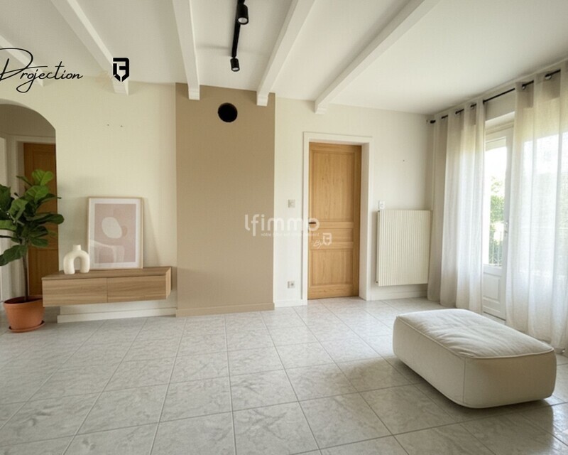 Maison au calme - Vue dégagée, fort potentiel - Dégagement suggestion d aménagement  2