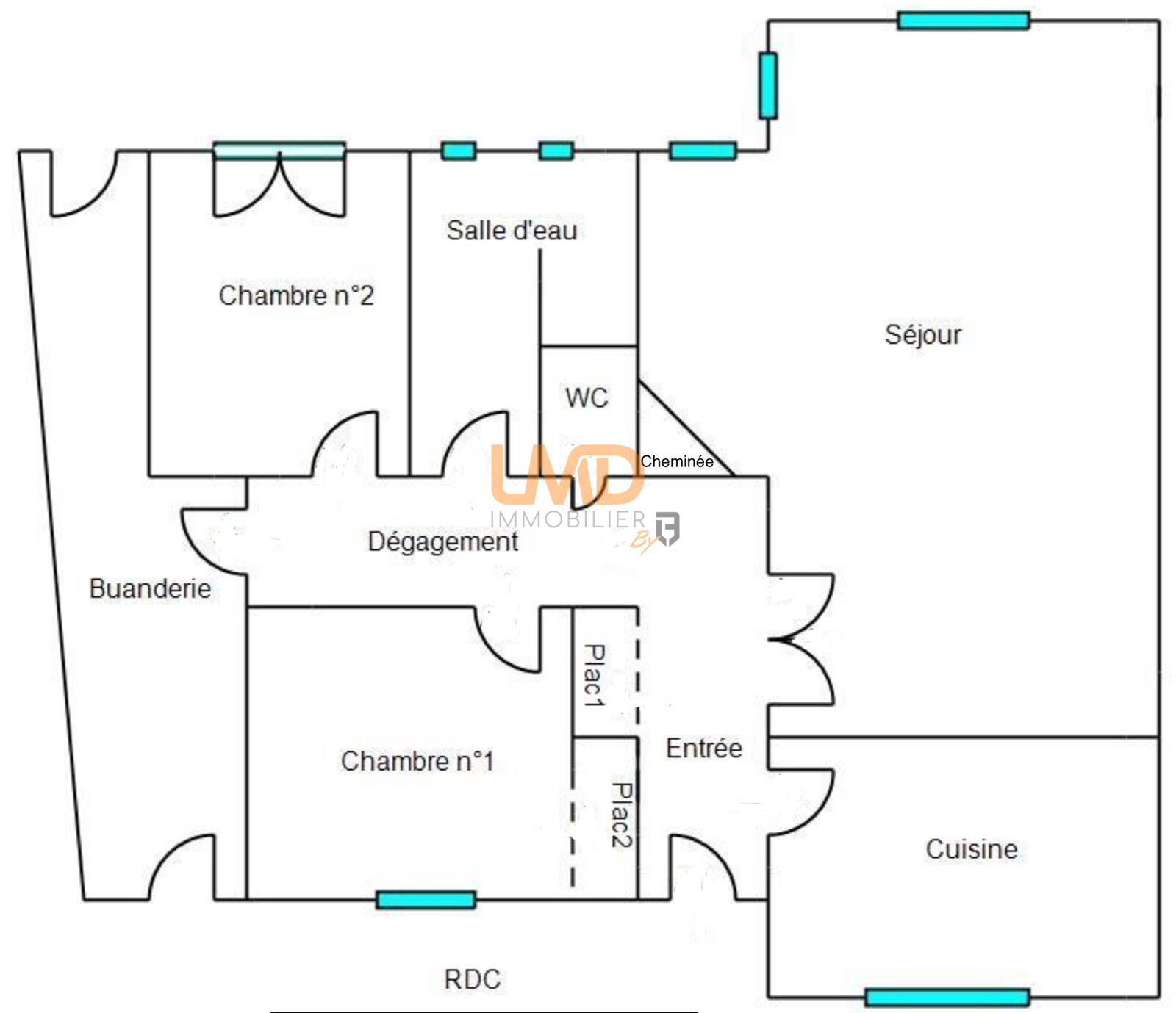 Plain-pied de 99m2 - Plan