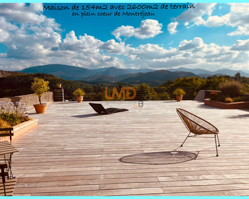 Maison 5 pièces de 154m2 avec 2600m2 de terrain à Montréjeau  - Mmontage12