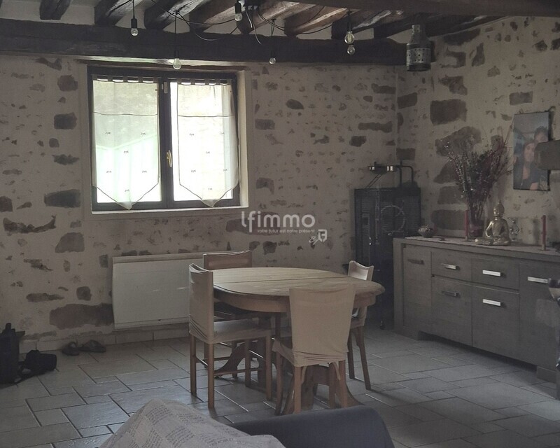 Maison de ville - Vue vers coté jardin