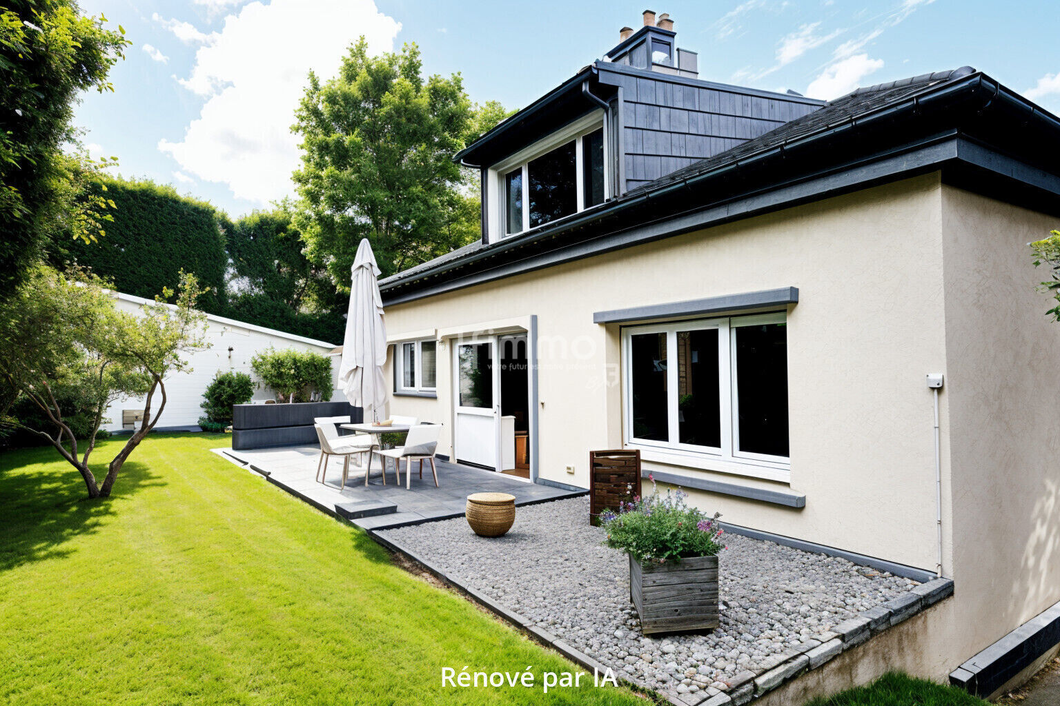 Maison familiale – 6 pièces – 160 m² – proche Bords de Marne - Terrasse meublée par IA