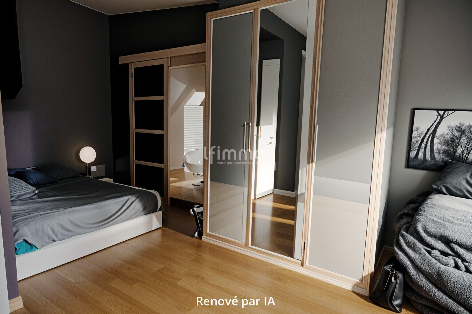 Maison familiale – 6 pièces – 160 m² – proche Bords de Marne - Chambre 2 niveau 1