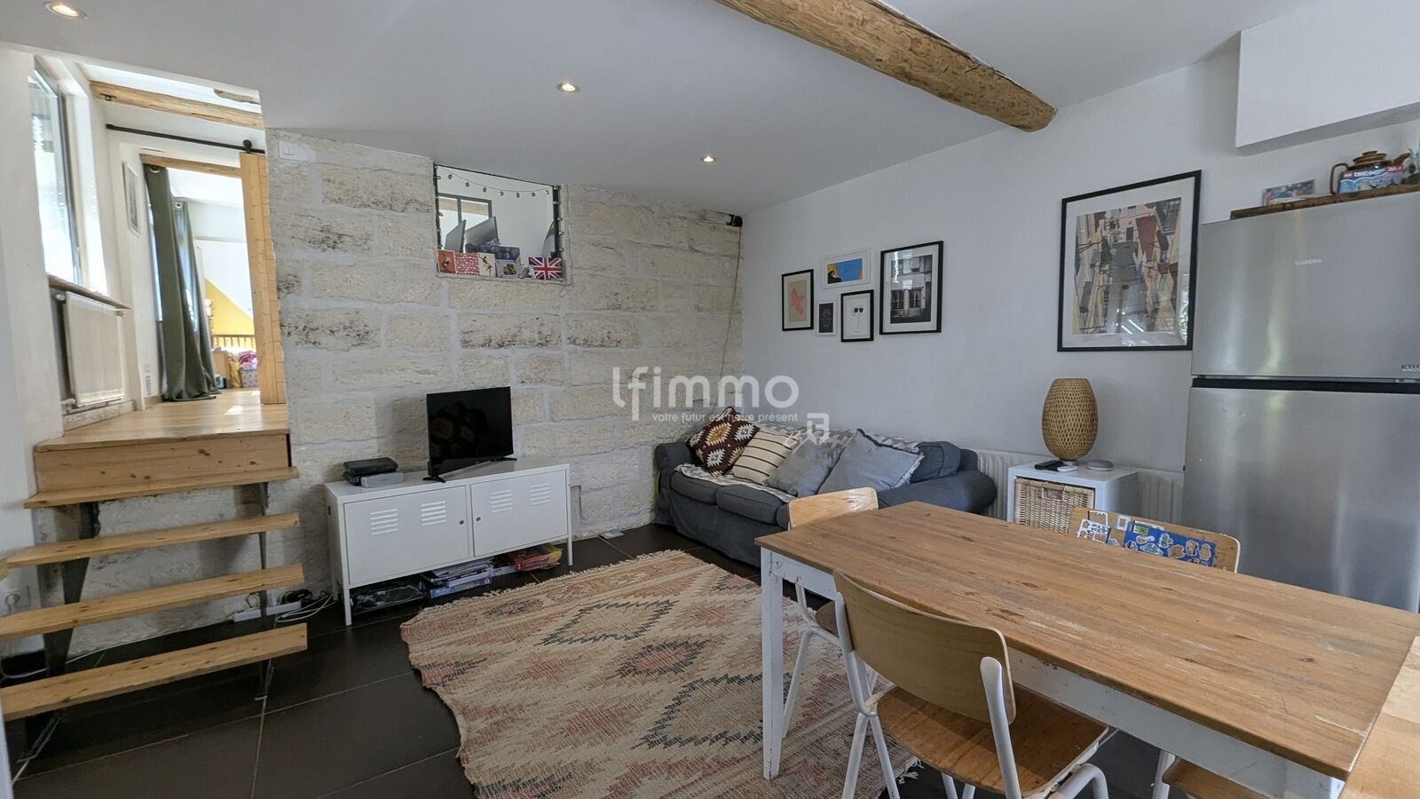 Quartier Méditerranée : T3 + Terrasse + Garage - Sejour