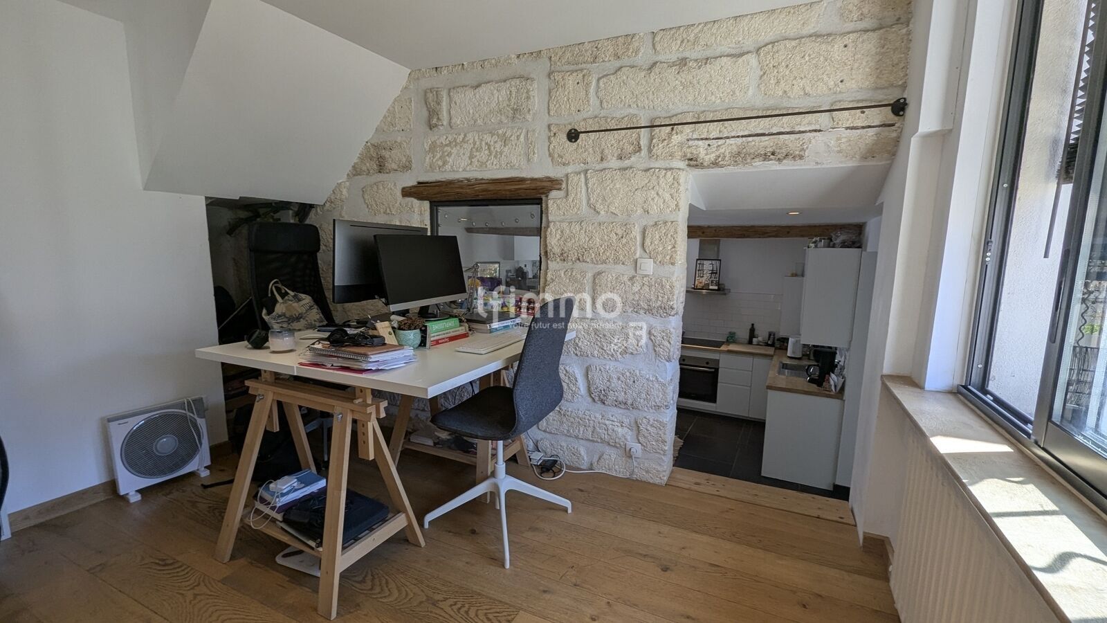 Quartier Méditerranée : T3 + Terrasse + Garage - Bureau 2