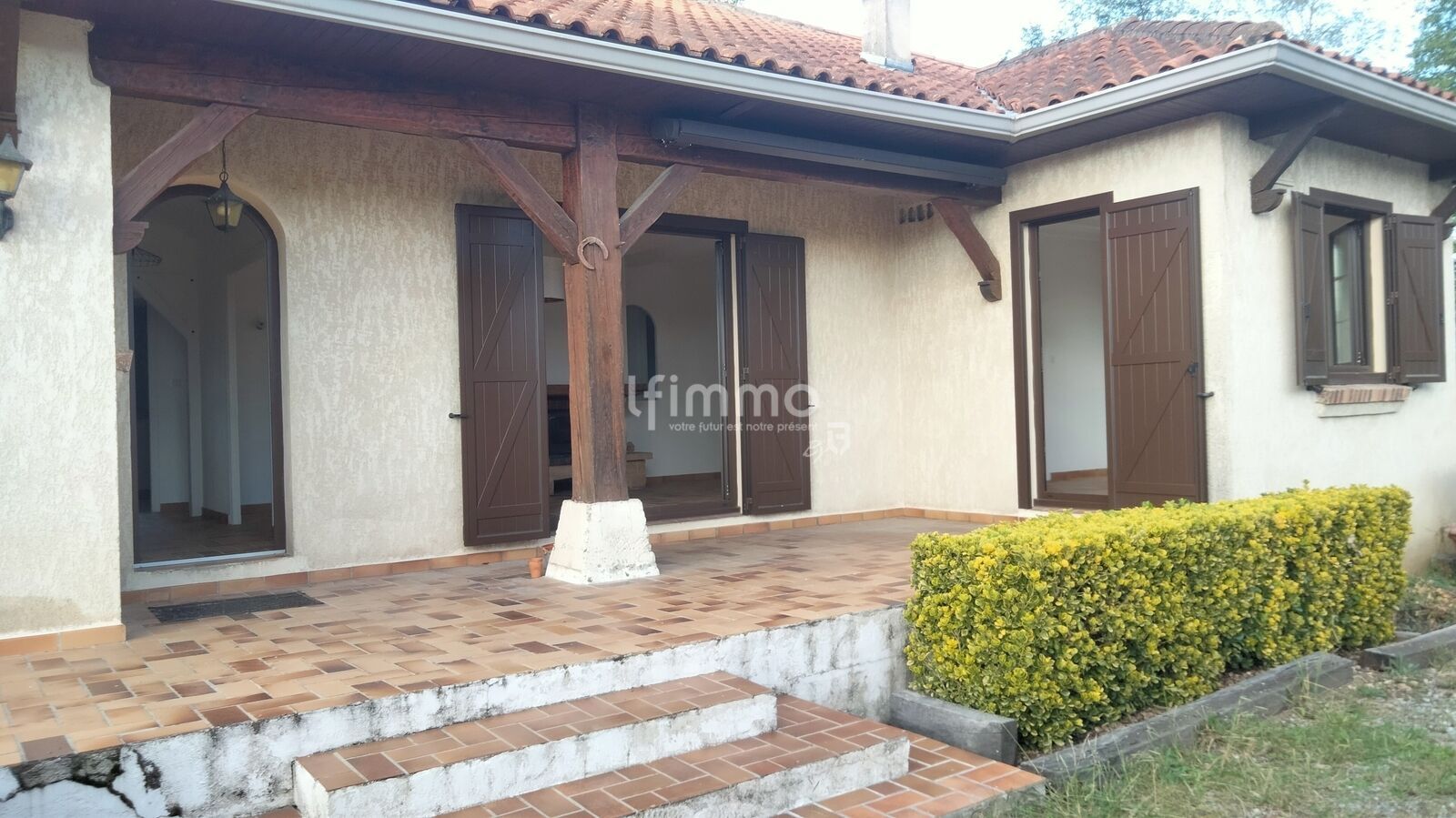 Maison plain pied Andrest - terrasse