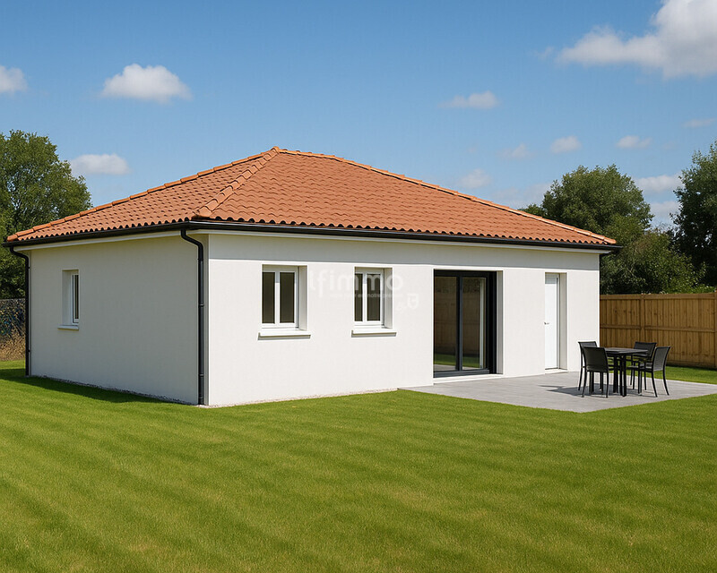 Maison Pessac 390 000€ FAI - Maison moderne et jardin verdoyant