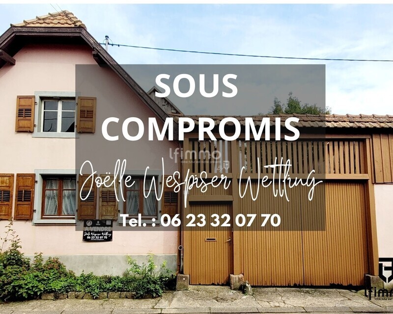 Maison alsacienne avec potentiel à Valff - Copie de sous compromis un bien à vendre  joëlle wespiser wettling tel.  06 23 32 07 70  7