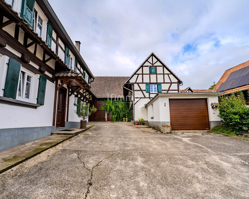 Belle maison alsacienne avec dépendance sur un terrain de 10 ares  - Img 9566