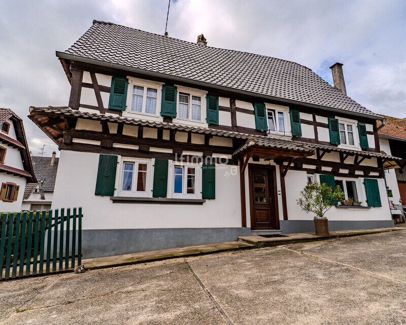 Belle maison alsacienne avec dépendance sur un terrain de 10 ares  - Img 9568