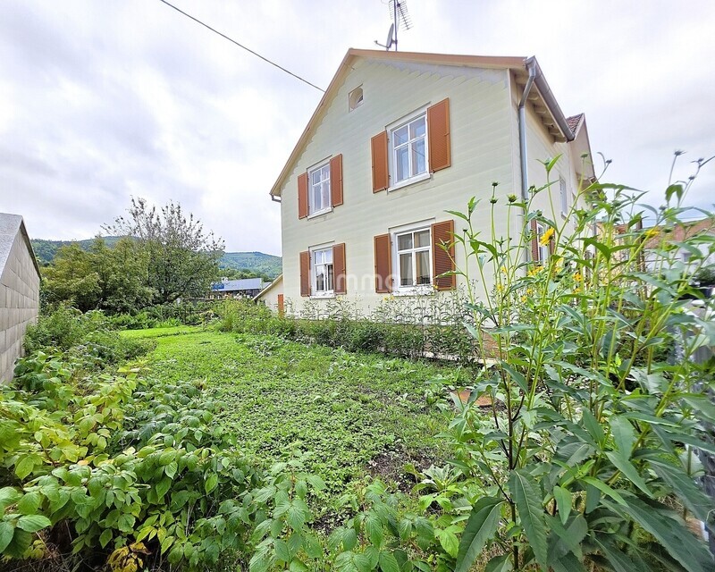 Opportunité à Masevaux (68290) : maison 82 m² + 6,33 ares de terrain - jardin avant