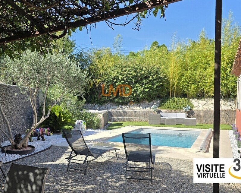 Plain-pied, 3 chambres, piscine, jacuzzi - Vitrine2