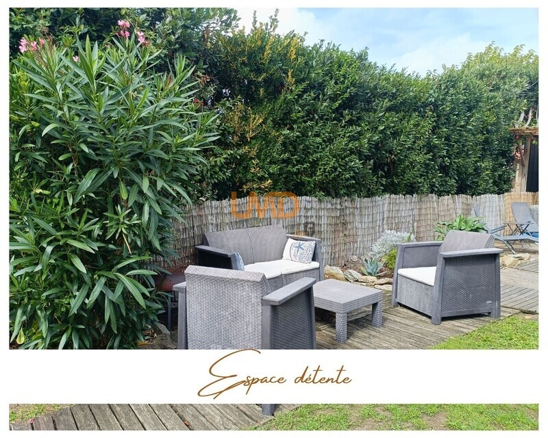 Charmante maison - Quartier La Birochère - Gourmalon - Pornic 37 m  - jardin