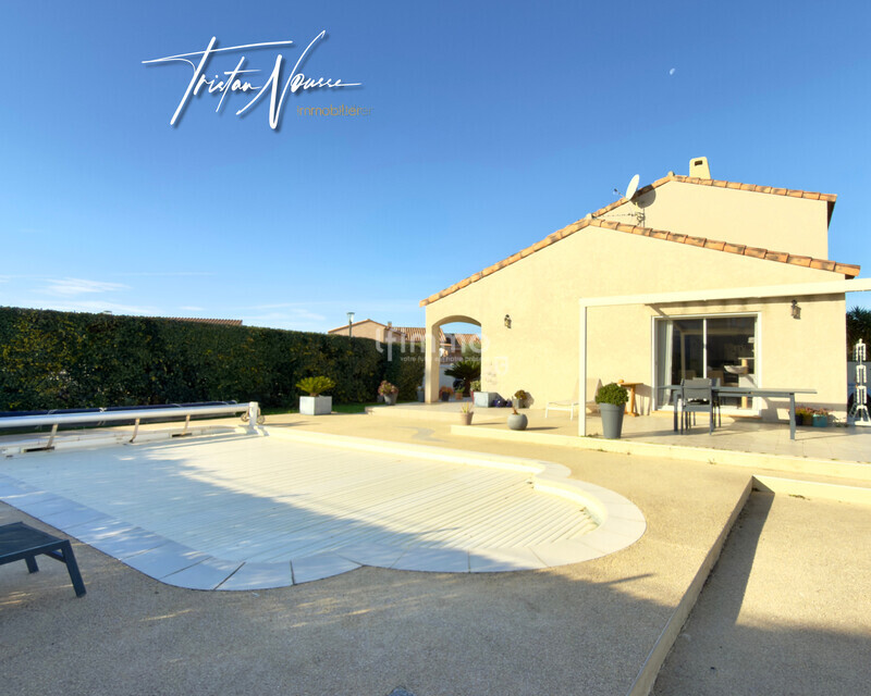 Villa 4 faces de 113 m2 - 4 chambres - piscine - Latour-Bas-Elne - 3