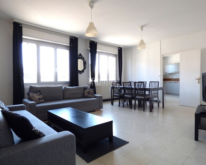 62223 - Saint-Laurent-Blangy - T4 meublé avec terrasse et garage - Séjour 1