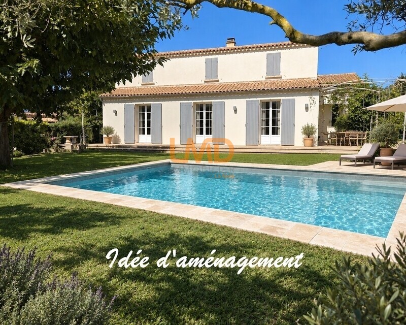 Maison familiale au calme dans une impasse - Vitrine maison avec piscine