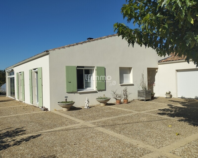 Maison de 114m2 à Balanzac - Nouvelle facade