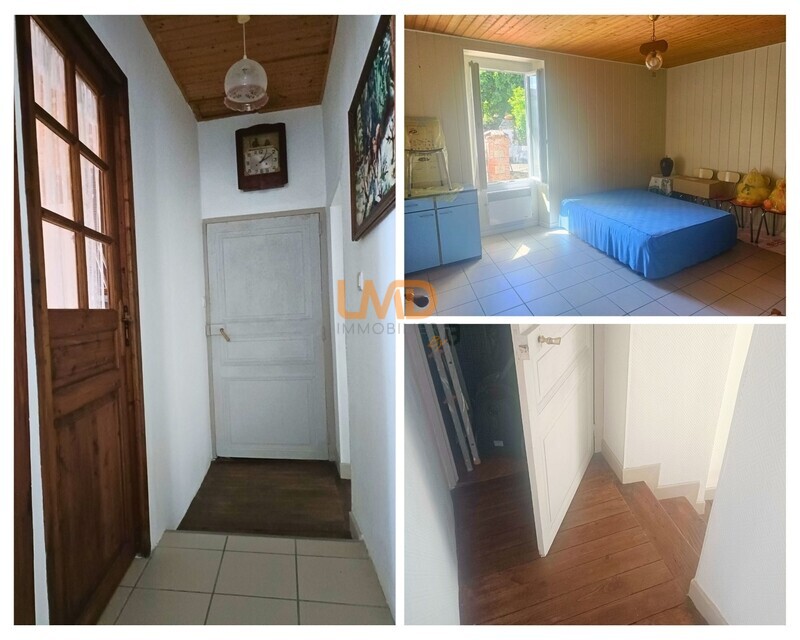 Saint-Brévin-les-Pins – Entre centre-ville et rivage à pied - 1ère maison -chambre-couloir