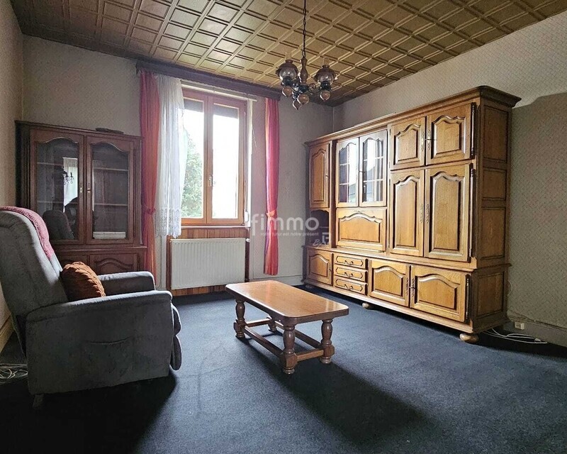 Maison des mines mitoyenne avec travaux - Salon