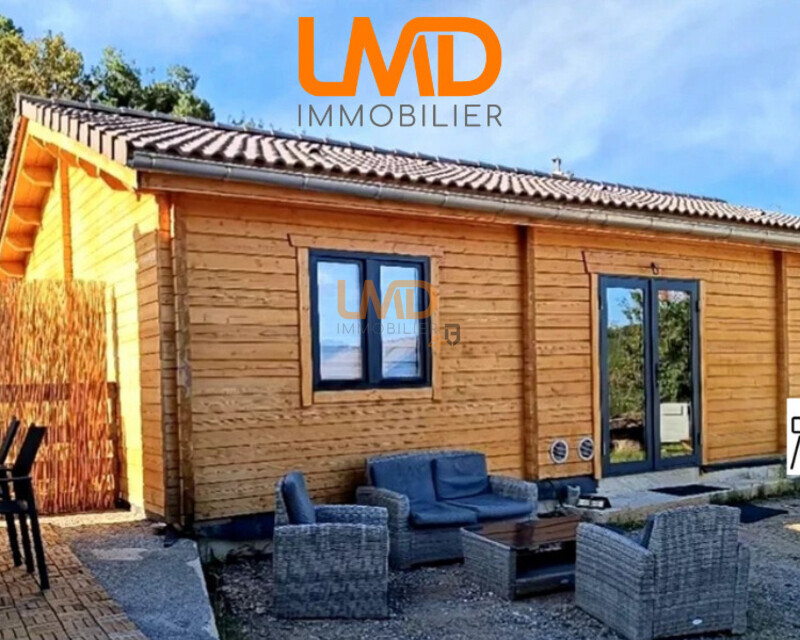 Maison en bois 2 chambres - Malbosc