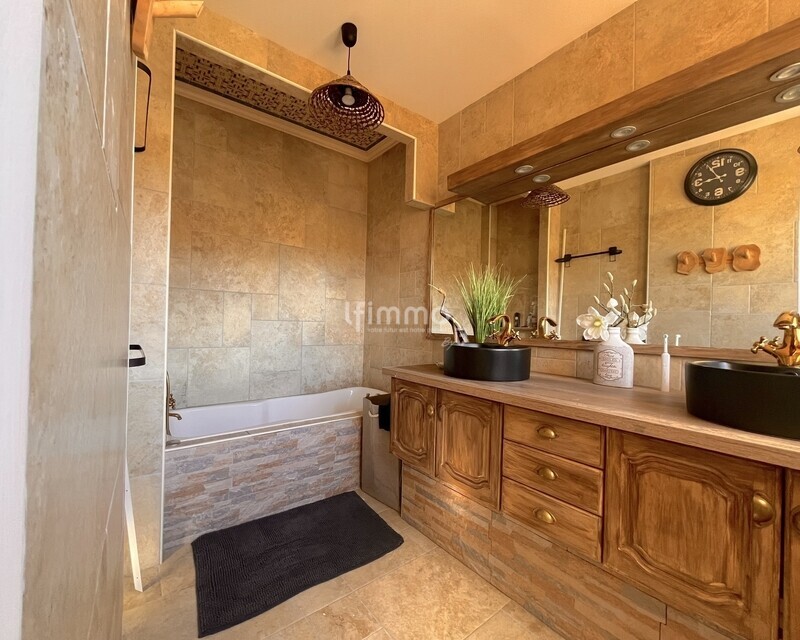 Maison de plain-pied au cœur des Corbières, entre nature et patrimoine - Sdb suite parentale