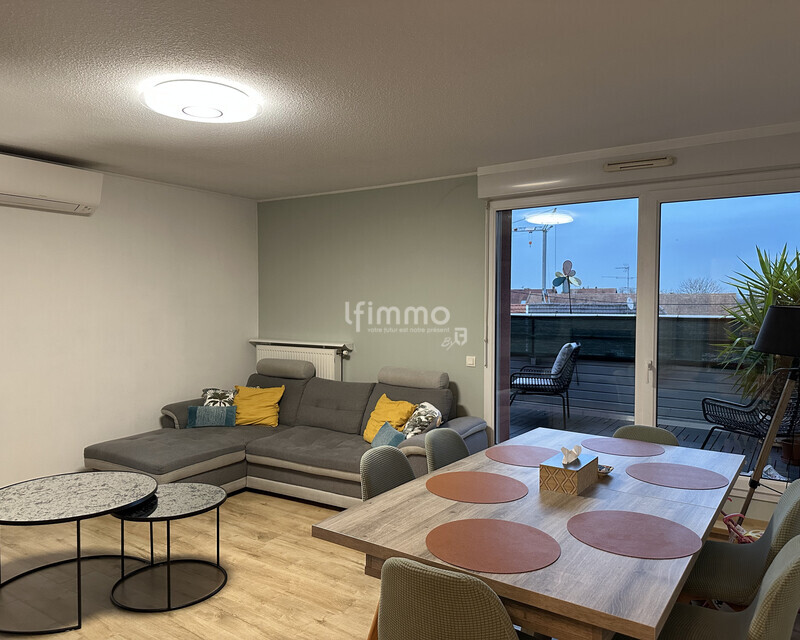 Duplex 3 pièces avec terrasse, balcon et garage - 1