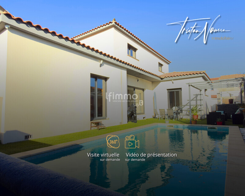 Maison 3 faces de 140 m2 avec 3 suites parentales - piscine - 1