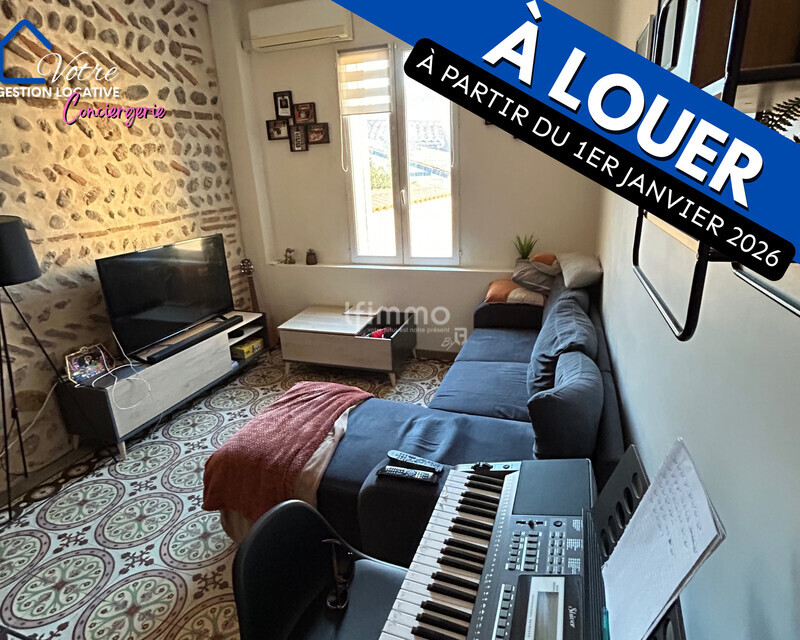 Maison de village à louer meublée - 60 m2 + cave de 30m2 - Copie de vgl thieulent - 1