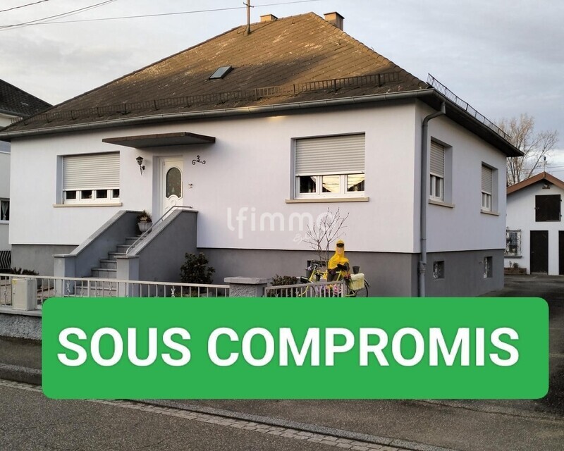 Maison plain-pied sur 7,98 ares - Sous compromis