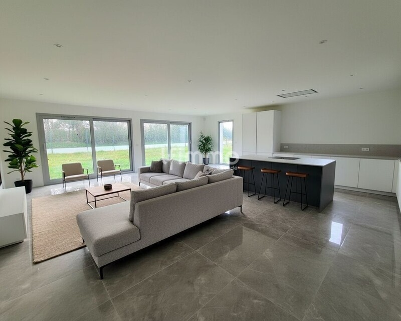 Maison neuve t4 avec jardin - 33670 Créon - Sejour-salle à manger-cuisine