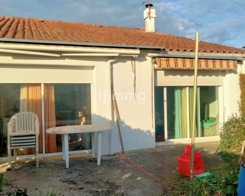 Maison plain pied 2 chambres 75m² - Façade sud