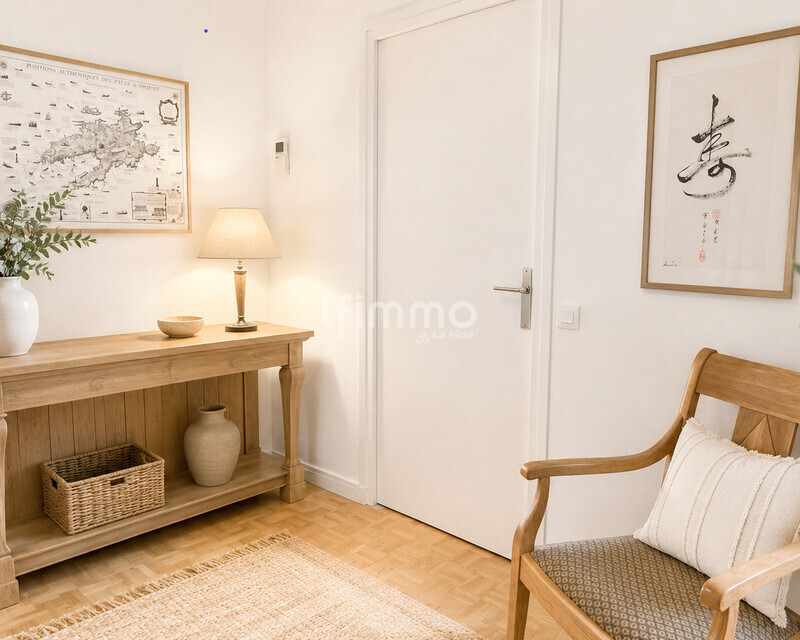 T4 de 109m² 3/4 ch. dans parc avec tennis - Nouvelle entrée deco 