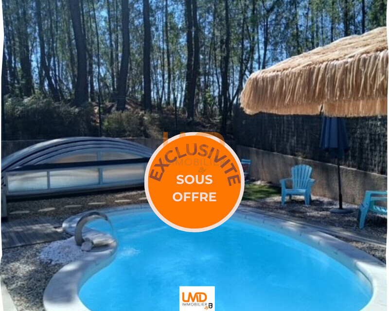 Mercuer – Maison T6 avec piscine, terrasses et grand garage - Copie sous offre