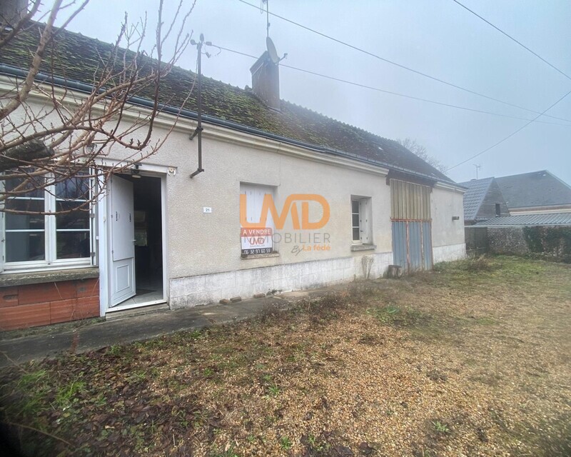 Maison - 20 Min Vendôme - beau potentiel  - Facade 2 