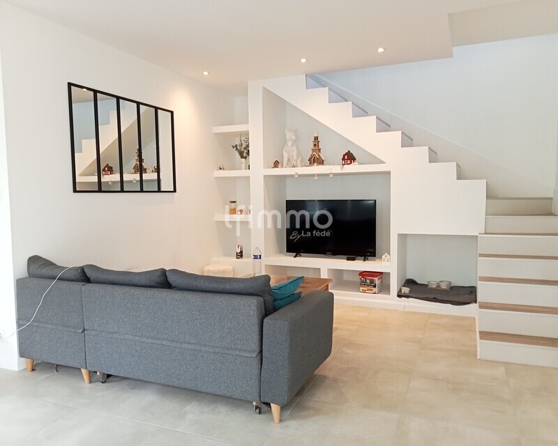 maison rabastens de bigorre rénovée - salon