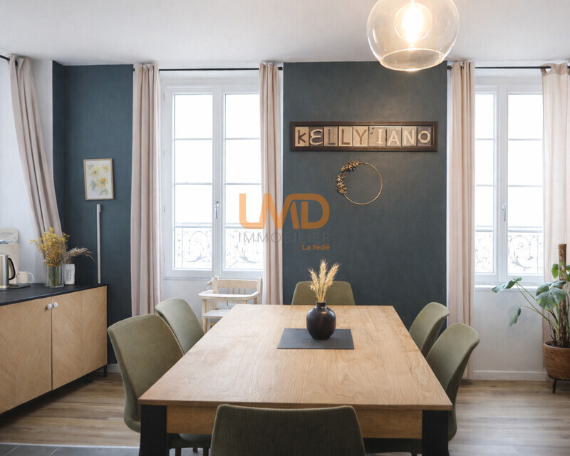 Immeuble clé en main au centre d'Anduze - T4 de 95 m²