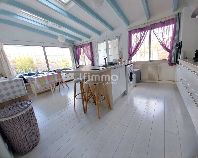 Maison 3 pièces avec jardin terrasse, garage et parking - Cuisine