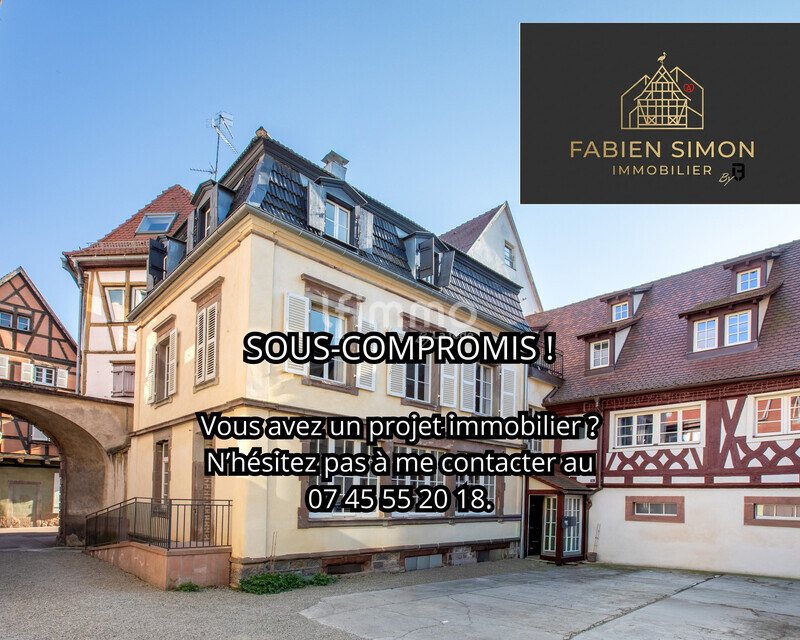 (Sous-Compromis) Écrin de Luxe à Colmar : L'Art de Vivre Alsacien - Sous-offre acceptée en 1 mois   un projet immobilier  n hesitez pas à me contacter au 07.45.55.20.18