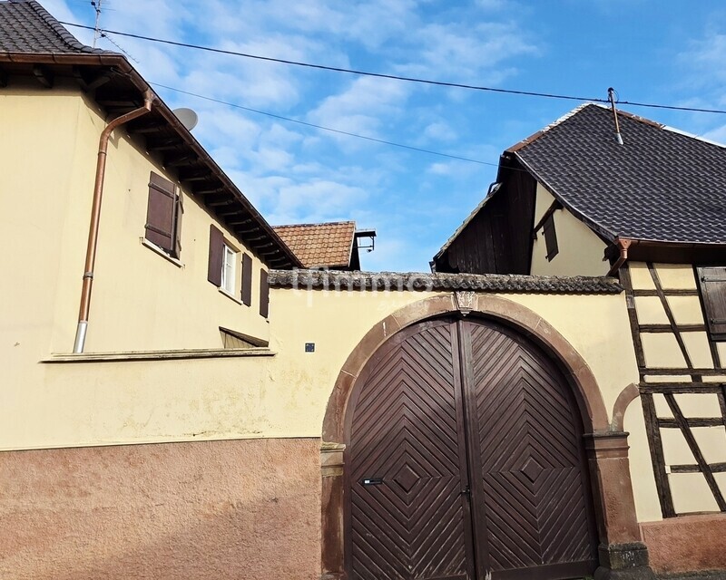 Maison avec gros potentiel + granges, hangars – Zellwiller - Facade