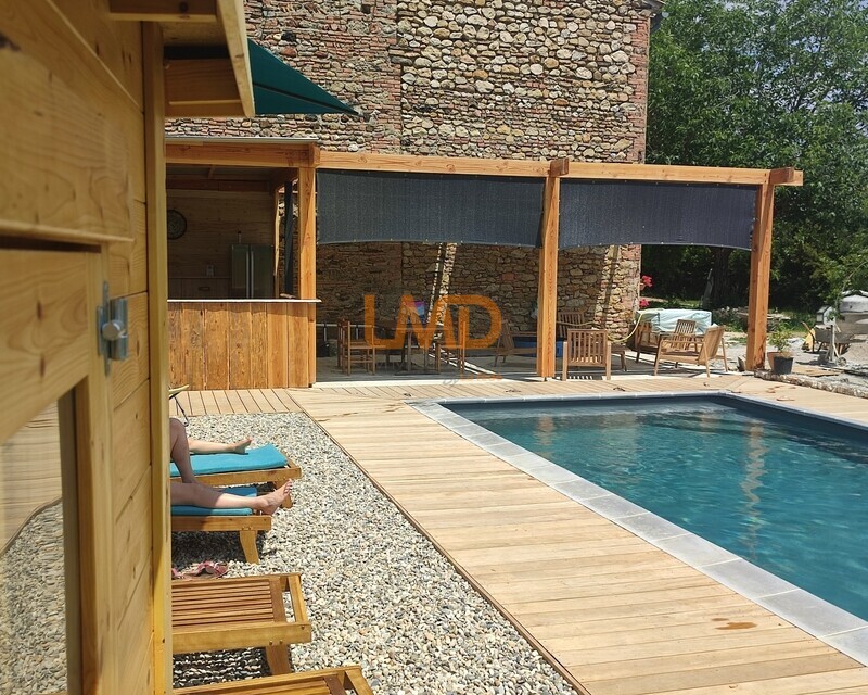 Mas de 350M2 avec piscine sur 3 ha - Piscine 2