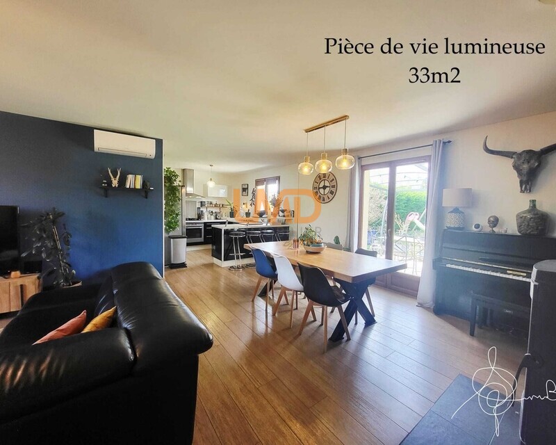 Beaumont de Lomagne, maison T5, terrain clos 1457m2. aucun travaux - Pv1