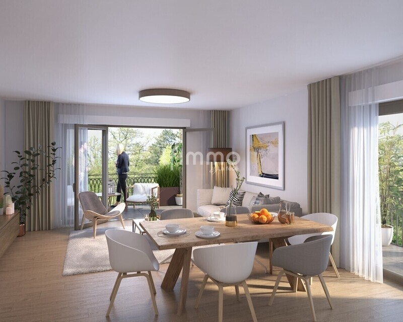 Deux pièces au 3eme étage avec balcon et parking - Visuel2