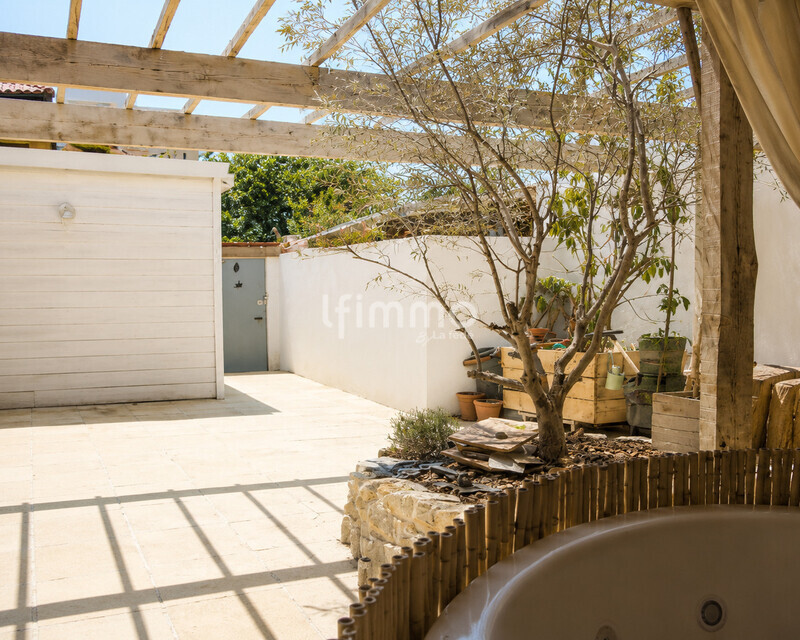 Maison de plain-pied - toulon les routes - Exterieur vers portail