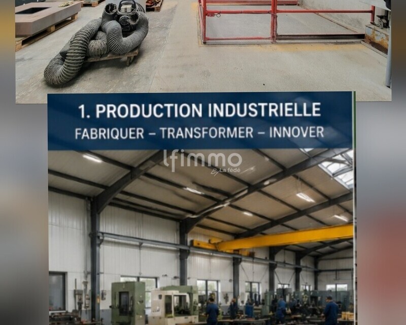 À vendre, Bâtiment Industriel  1352 m2    730000€ - 20260603 222525
