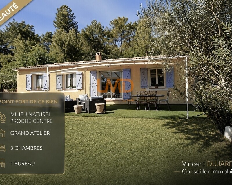 Carcès: maison T5  91m2 et atelier sur terrain 2700m2 - 5ed3c294-887b-4513-ba98-f8d36feac3b6 1 201 a