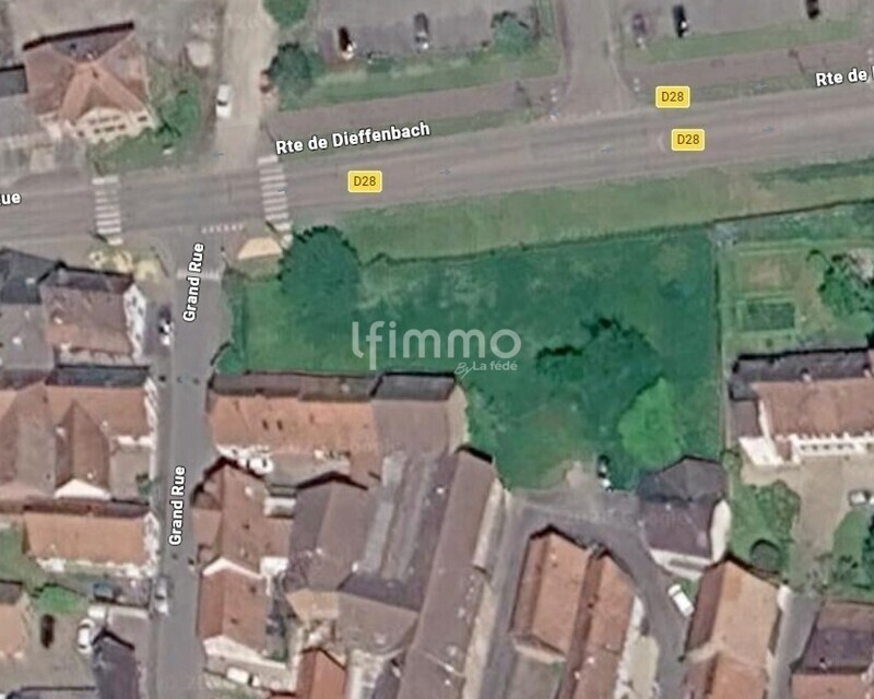 Terrain à bâtir 1372 m² Woerth - Vue aérienne tabx wo