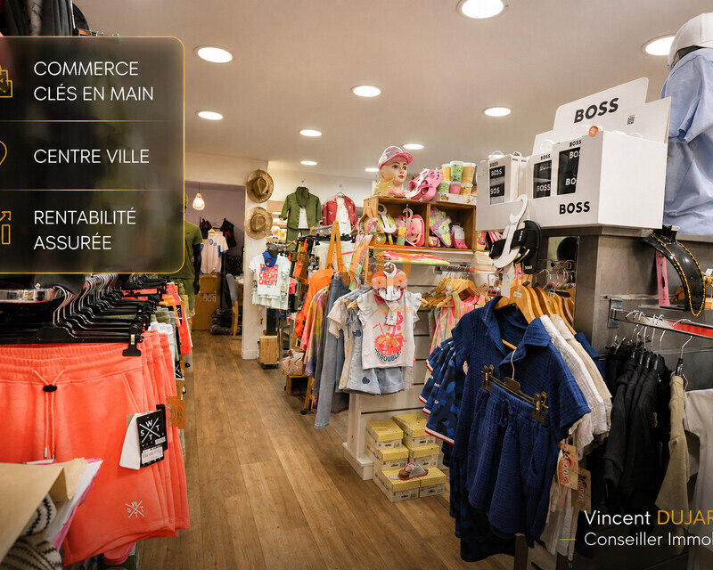 Saint Maximin la Ste Baume: fonds de commerce prêt à porter - 6e18bb5e-85de-4549-99ff-f30a9aa0ab27