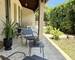 5 mn de Nîmes, 132 m2, 5 pièces, jardin méditerranéen, garage, DPE B/A - Terrasse EST