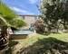5 mn de Nîmes, 132 m2, 5 pièces, jardin méditerranéen, garage, DPE B/A - Maison face jardin