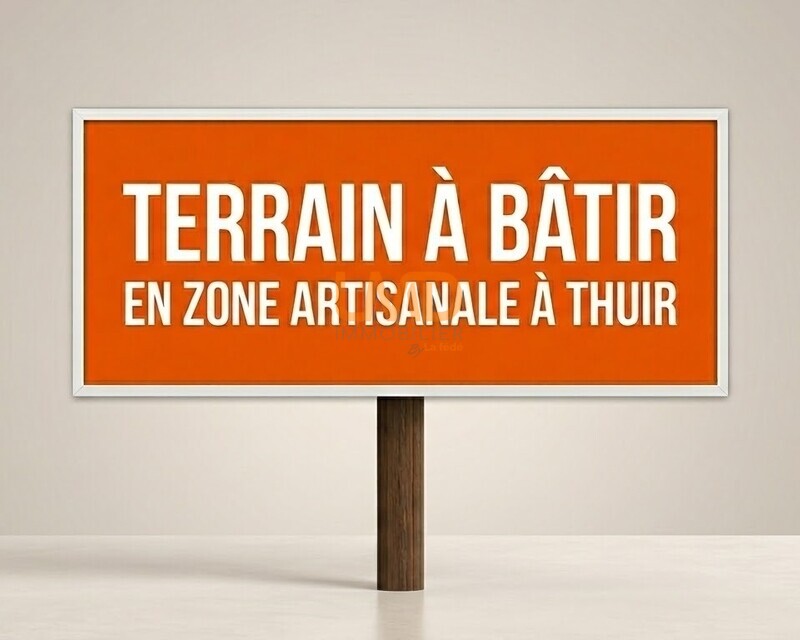 Terrain à bâtir 717 m2 zone artisanale  - Img 3607